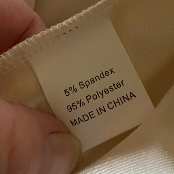 Swintager Beige Peasant Dress - Picture 6 of 12